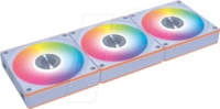 LIAN 12CL1W3W - Lian Li UNI FAN CL Wireless L&uuml;fter, 3er-Pack, 120mm, wei&szlig;