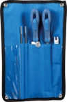 PFERD 11099140 - Kettens&auml;gensch&auml;rf-Set 4,0 mm 5/32" in Rolltasche
