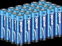 XCELL AAA 24X - Alkaline Batterie Performance LR03, AAA (Micro), 24er-Pack