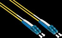 GC LW-9005LC - Patchkabel LWL Duplex OS2 9/125&micro; LC/LC, 0,5 m, gelb