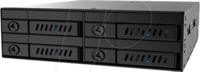 CFT CMR-425 - Wechselrahmen 5,25 f&uuml;r 4x 2,5 SATA