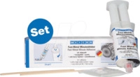 WEICON 10058777 - Epoxikleber Set, Fast-Metal, anthrazit, 24 ml