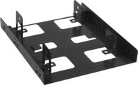 SHARK 35BEX B - Einbaurahmen 2,5" zu 3,5" schwarz