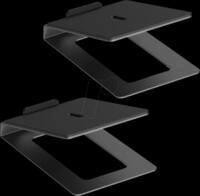 MYW HS33-2L - Lautsprecher Tischst&auml;nder, 180 x 122 mm, 2er Set