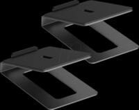 MYW HS33-1L - Lautsprecher Tischst&auml;nder, 150 x 99 mm, 2er Set