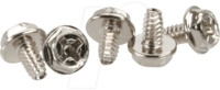 INL 77782 - Schraubenset f&uuml;r Slotbleche, 50-teilig