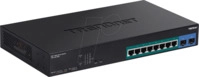 TRN TPE-1021WS - Switch, 10-Port, Gigabit Ethernet, PoE+, SFP