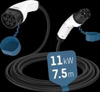 ANS 1900-0118 - Typ 2 Kabel, f&uuml;r E-Fahrzeuge, 11 kW, 16 A, 3 Phasen, 7,5 m, mit