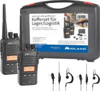 MIDLAND G18 S5 - PMR Funkger&auml;t, 2er Set