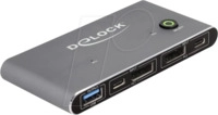 DELOCK 18646 - 2-Port KVM Switch, DisplayPort