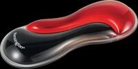 KENS K62440WW - Handgelenkauflage, Gel, schwarz/rot