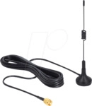 DELOCK 88877 - ISM-Band-Antenne, 433 MHz, SMA- Stecker 3 dBi omnidirektional st