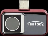 TESTBOY TV 297 - W&auml;rmebildkamera TV 297, Android, iOS, USB-C, -20 &deg;C ... + 400 &deg;C