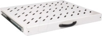 ROLINE 26210275 - 19'' Fachboden, 1 HE, ausziehbar, grau
