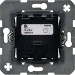 BERKER 48604010 - USB PD Power Modul, 65W, S/B