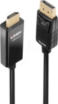LINDY 40927 - DP 1.2 auf HDMI A Stecker, 3,0 m, aktiv, HDR, 4K/60Hz,