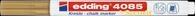 EDDING 4085GO - Kreidemarker, 1 mm - 2 mm, gold