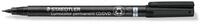 STAEDTLER 310CD9 - CD/DVD-Marker, 0,4 mm, schwarz