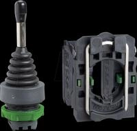 XD5PA22 - Joystick 22 mm, 2 Richtungen, 3 Stellungen, mit R&uuml;ckzug