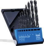 PFERD 25298001 - Spiralbohrer-Set 10-tlg. STEEL HSSG N DIN 338 universal