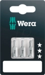 WERA 05073051001 - Innensechskant-Bits, 2,5 x 25 mm, 2-tlg
