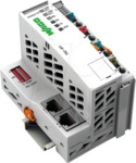 WAGO 750-891 - Modbus-Cotroller TCP, 4. Generation, 2x ETHERNET, lichtgrau
