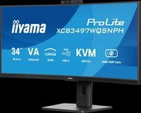 IIY XCB3497WQSNH - 86cm Curved Monitor, UWQHD, USB-Dock, LAN, Lautsprecher