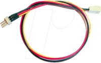 ADAPTER 3/3 30CM - Molex Verl&auml;ngerung, Stecker und Buchse, 30 cm