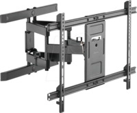 LOGILINK BP0114 - TV Wandhalterung, neigbar, schwenkbar, 37"- 80", 60 kg, schwarz