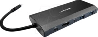 LC-HUB-C-M-7-M2 - USB 3.0 5 Port Hub & Externes M.2 NVME Geh&auml;use