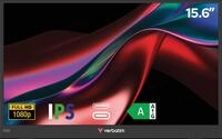 VERBATIM 32401 - 39,6cm Monitor, 16:9, 1080p, USB-C