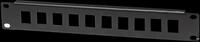 INT 714860 - Patchpanel, 10'', 10-Port, 1 HE