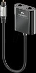 SON S-OCA001 - sonero Optischer Audio Splitter 1x2 0,15m