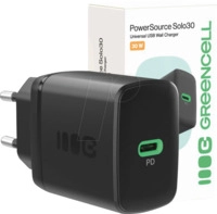 GC CHARB-30C-B - USB-Ladeger&auml;t, 30 W, 1x USB-C, schwarz