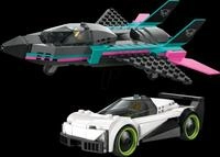 LEGO 60489 - LEGO&reg; City - D&uuml;senflieger vs. Rennauto