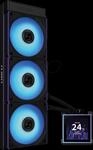 LIAN HS2LCDS36CB - HydroShift II AiO-Wasserk&uuml;hlung, RGB, LCD-Display, 360 mm, schwa