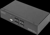 DIGITUS DS-12880 - KVM-Switch, 4-Port, HDMI