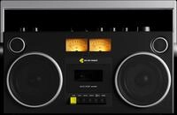 REWIND CURTIS - Tragbarer Kassettenspieler mit Bluetooth, Boombox