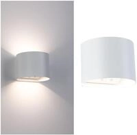 PLM 71285 - Akku Wandleuchte Nyora, 2 W, 3000 K, Bewegungssensor, wei&szlig;