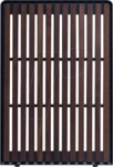 LIAN DAN WD3 - Lian Li DAN Cases A3 Wood Edition Frontpanel, schwarz / Walnuss