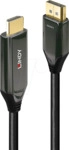 LINDY 40930 - DP 1.4 auf HDMI A Stecker, 1,0 m, aktiv, HDR, 8K/60Hz,