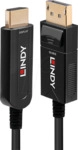 LINDY 38490 - DisplayPort 1.2 auf HDMI A Stecker, AOC, 4K 60 Hz, 10 m