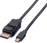 VALUE 11995634 - Kabel, DP mini Stecker auf DP Stecker, 2K 60Hz, 1 m