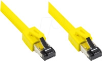 GC 8080-015Y - Patchkabel Cat.8.1 S/FTP, 1,5 m, gelb