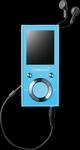 INTENSO 3717494 - MP3-Videoplayer, 64GB, Video Scooter, blau