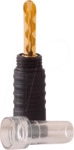 DYNAVOX 204351 - High-End Bananenhohlstecker, schwarz