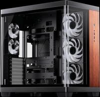 JNB 54945 - Jonsbo TK-4 Wood Midi-Tower, Tempered Glass - schwarz