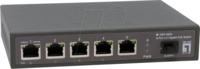 LEVELONE GEP0625 - Switch, 6-Port, Gigabit Ethernet, PoE