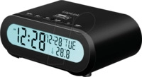 LOGILINK SC0121 - Radiowecker, digital, schwarz