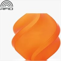 BL A17-A0-SPL - Filament, PLA Translucent, 1.75 mm Orange, 1 kg